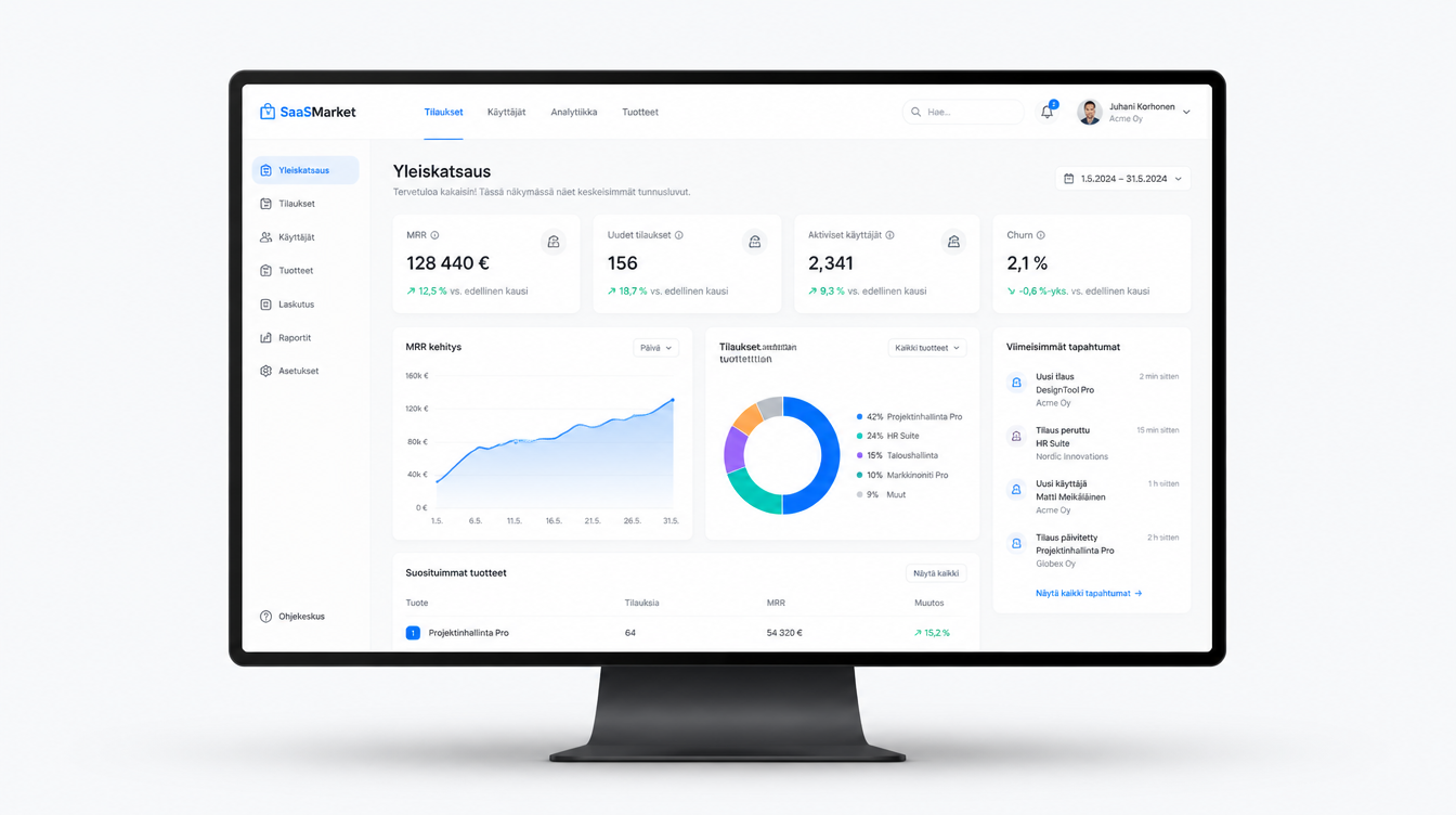 Alustaratkaisu esimerkki
